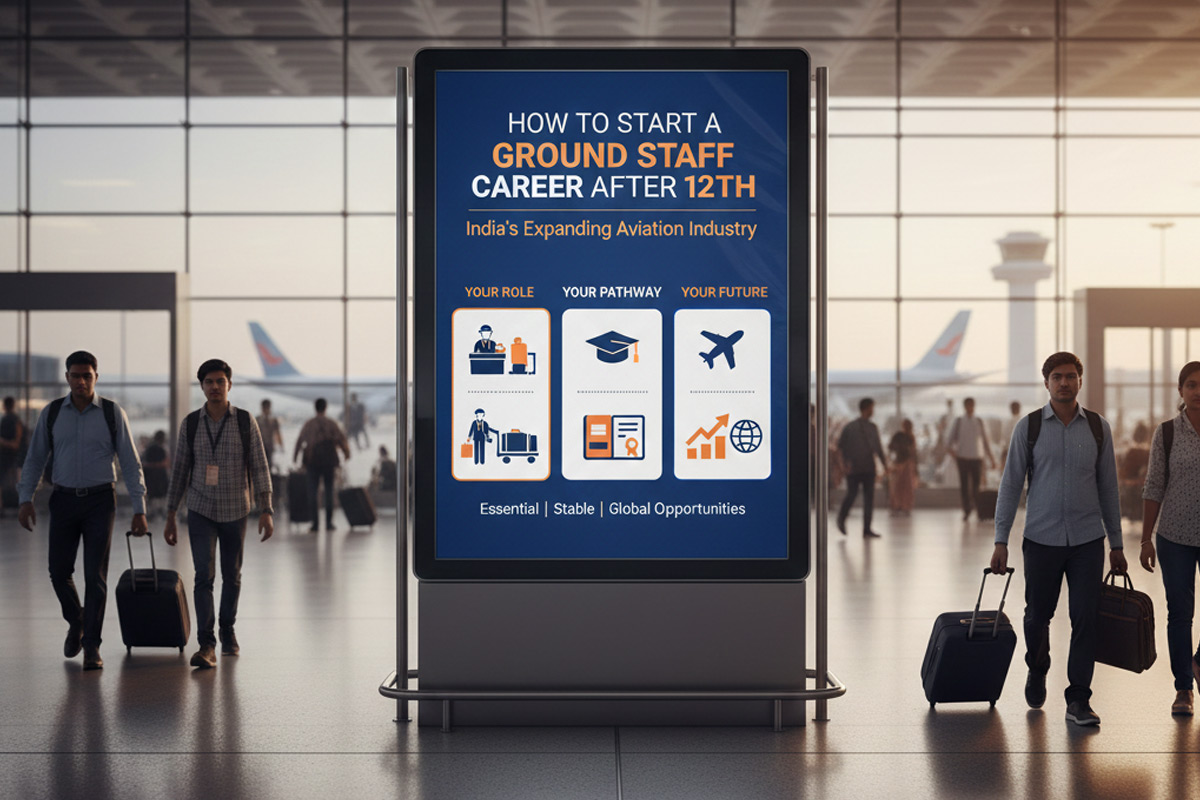 Ground Staff Career After 12th