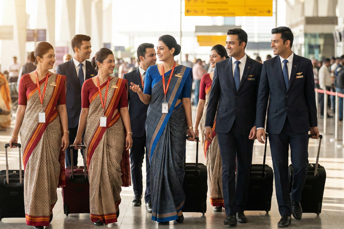 How Much Does Cabin Crew Earn in India?